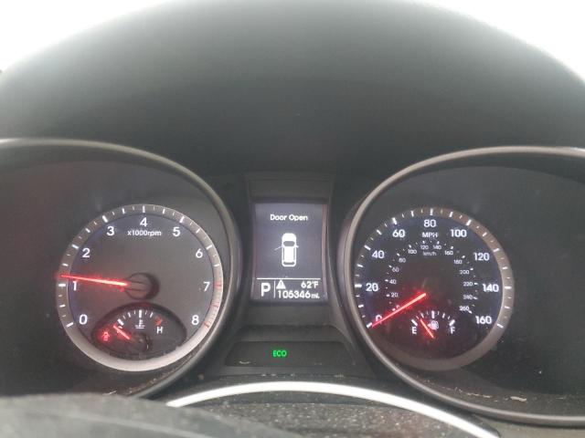 5XYZUDLB0EG168724 - 2014 HYUN SANTA FE SPORT GRAY photo 9
