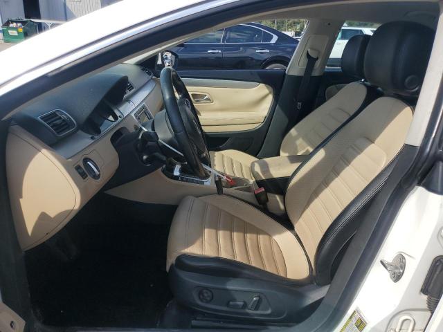 WVWBN7AN9EE504232 - 2014 VOLKSWAGEN CC SPORT WHITE photo 7