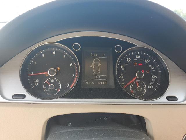 WVWBN7AN9EE504232 - 2014 VOLKSWAGEN CC SPORT WHITE photo 9