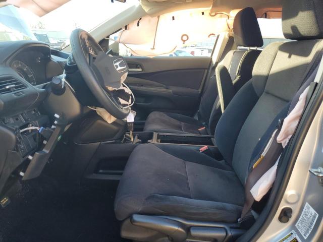 5J6RM4H57DL064439 - 2013 HONDA CR-V EX SILVER photo 7