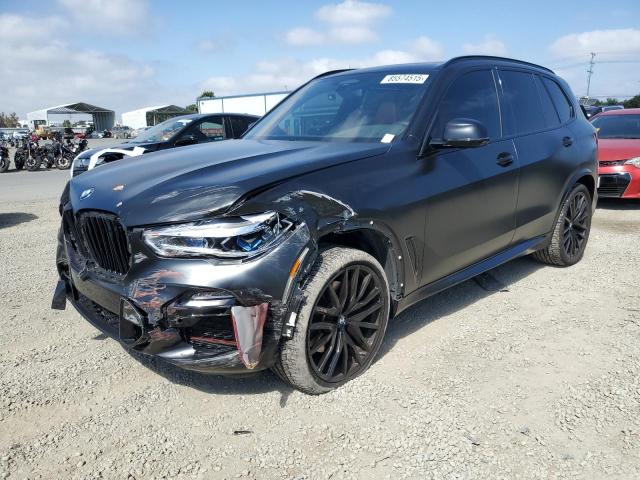 5UXCR6C0XM9H84286 - 2021 BMW X5 XDRIVE40I BLACK photo 1