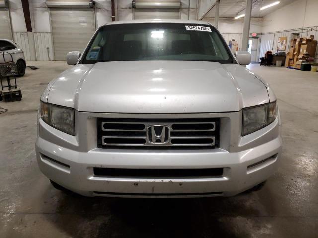 2HJYK16516H536378 - 2006 HONDA RIDGELINE RTL ვერცხლისფერი ფოტო 5