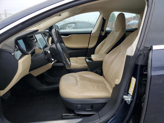 5YJSA1H1XEFP66819 - 2014 TESLA MODEL S Mavi foto 7
