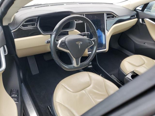 5YJSA1H1XEFP66819 - 2014 TESLA MODEL S Mavi foto 8