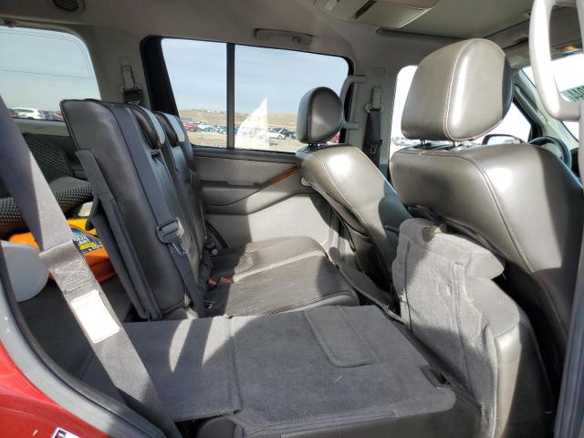 5N1AR18W77C635889 - 2007 NISSAN PATHFINDER LE წითელი ფოტო 11
