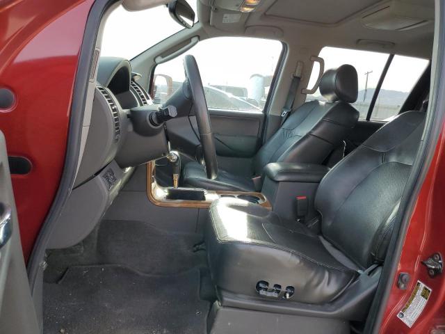 5N1AR18W77C635889 - 2007 NISSAN PATHFINDER LE წითელი ფოტო 7