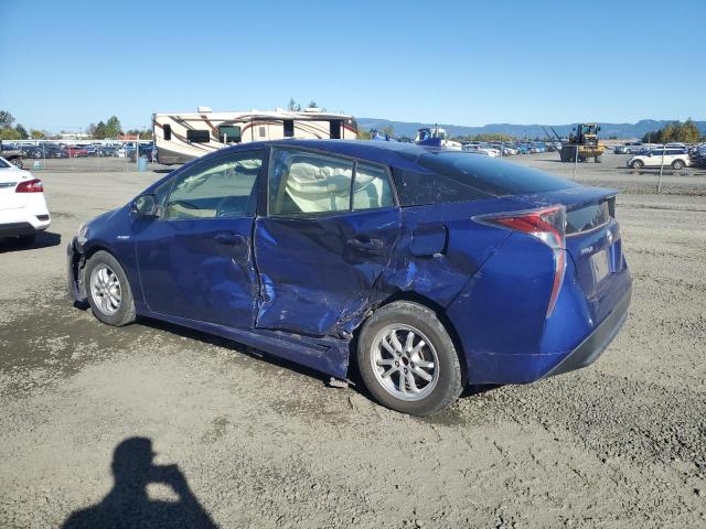JTDKBRFUXH3052229 - 2017 TOYOTA PRIUS BLUE photo 2