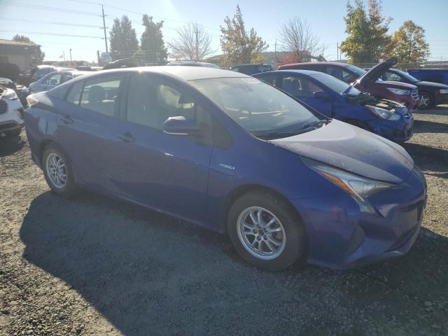 JTDKBRFUXH3052229 - 2017 TOYOTA PRIUS BLUE photo 4