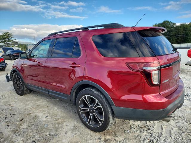 1FM5K8GT5FGA61693 - 2015 FORD EXPLORER SPORT წითელი ფოტო 2