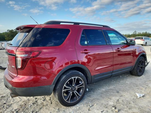 1FM5K8GT5FGA61693 - 2015 FORD EXPLORER SPORT წითელი ფოტო 3