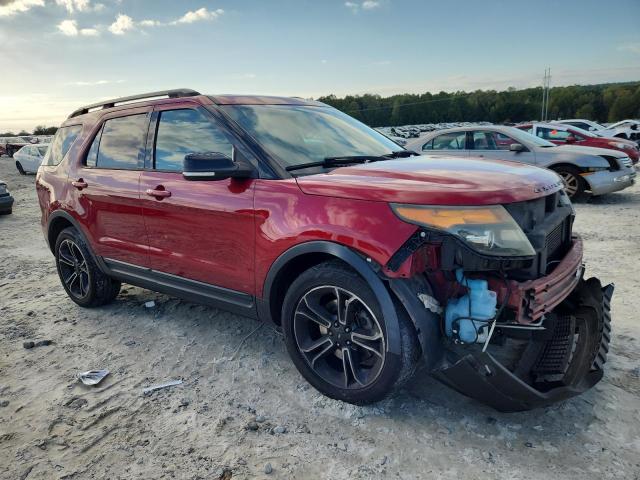 1FM5K8GT5FGA61693 - 2015 FORD EXPLORER SPORT წითელი ფოტო 4