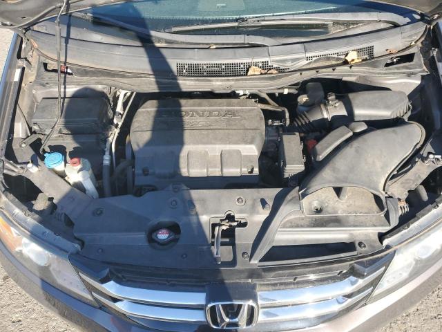 5FNRL5H68EB040453 - 2014 HONDA ODYSSEY EXL GRAY photo 12