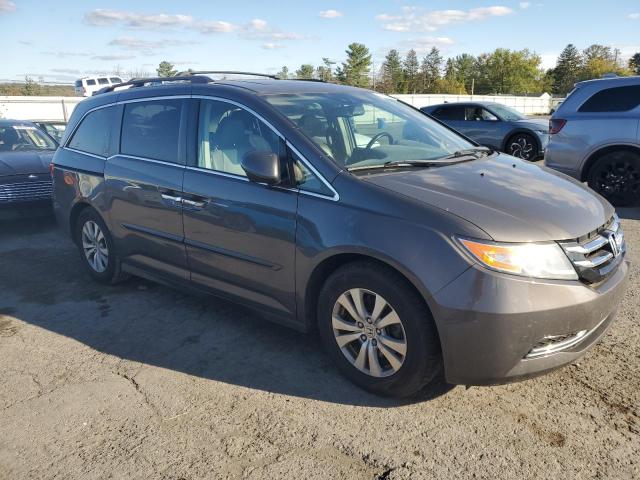 5FNRL5H68EB040453 - 2014 HONDA ODYSSEY EXL GRAY photo 4