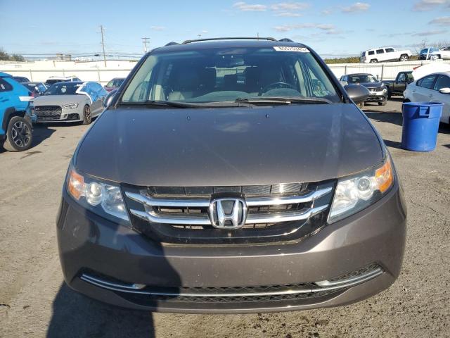 5FNRL5H68EB040453 - 2014 HONDA ODYSSEY EXL GRAY photo 5