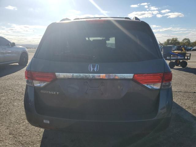 5FNRL5H68EB040453 - 2014 HONDA ODYSSEY EXL GRAY photo 6