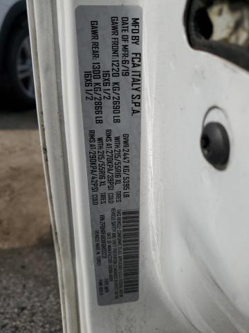 ZFBHRFABXK6N93221 - 2019 RAM PROMASTER CITY Սպիտակ լուսանկար 14