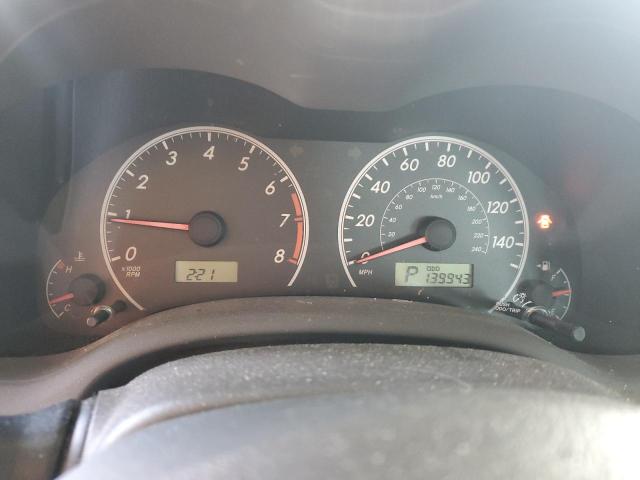 1NXBU40EX9Z142292 - 2009 TOYOTA COROLLA BASE 灰色 照片 9