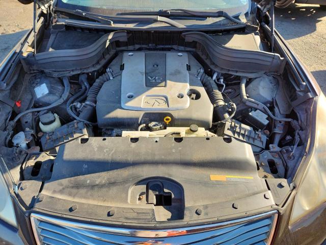 JN1AJ0HR7AM757284 - 2010 INFINITI EX35 BASE Burgund zdjęcie 11