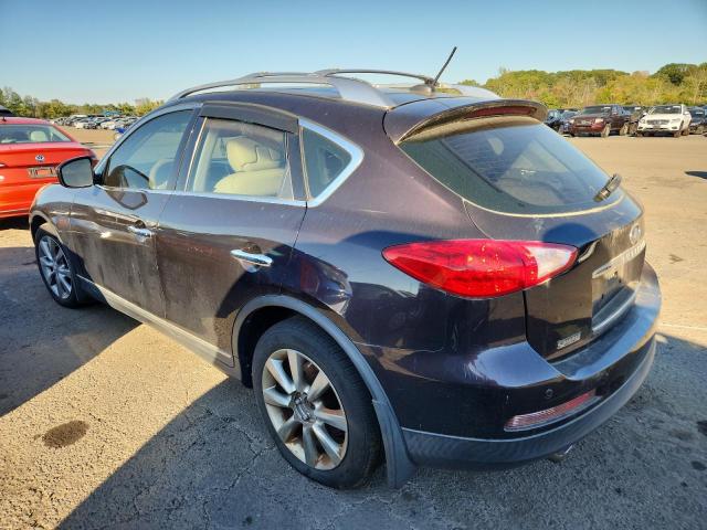 JN1AJ0HR7AM757284 - 2010 INFINITI EX35 BASE Burgund zdjęcie 2