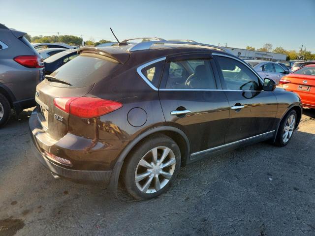 JN1AJ0HR7AM757284 - 2010 INFINITI EX35 BASE Burgund zdjęcie 3