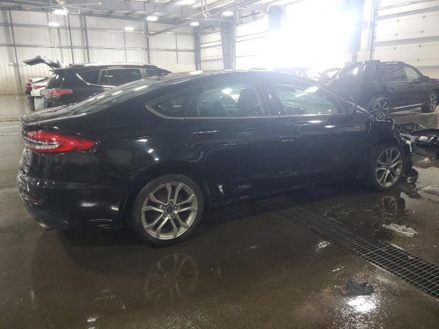 3FA6P0CD3LR207948 - 2020 FORD FUSION SEL შავი ფოტო 3