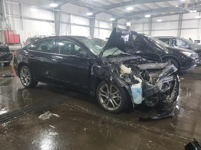 3FA6P0CD3LR207948 - 2020 FORD FUSION SEL შავი ფოტო 4
