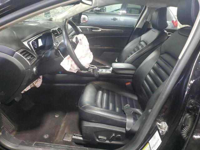 3FA6P0CD3LR207948 - 2020 FORD FUSION SEL შავი ფოტო 7