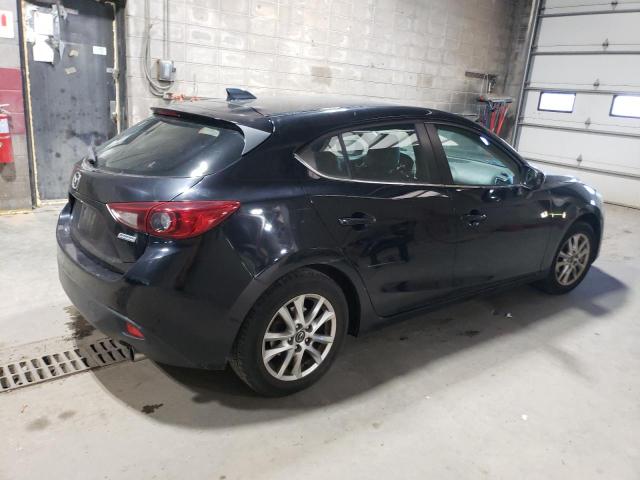 JM1BM1M79E1132637 - 2014 MAZDA 3 GRAND TOURING أسود صورة 3