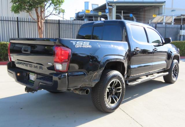 3TYCZ5AN2PT134806 - 2023 TOYOTA TACOMA DOUBLE CAB BLACK photo 3