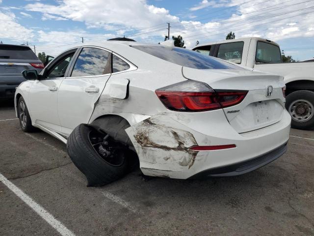 19XZE4F54KE014464 - 2019 HONDA INSIGHT EX 白色 照片 2