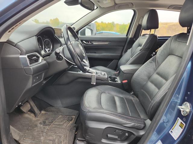 JM3KFBDL9H0210915 - 2017 MAZDA CX-5 GRAND TOURING BLUE photo 7