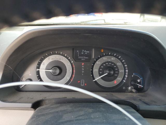 5FNRL5H90CB045119 - 2012 HOND ODYSSEY TOURING Білий фото 9