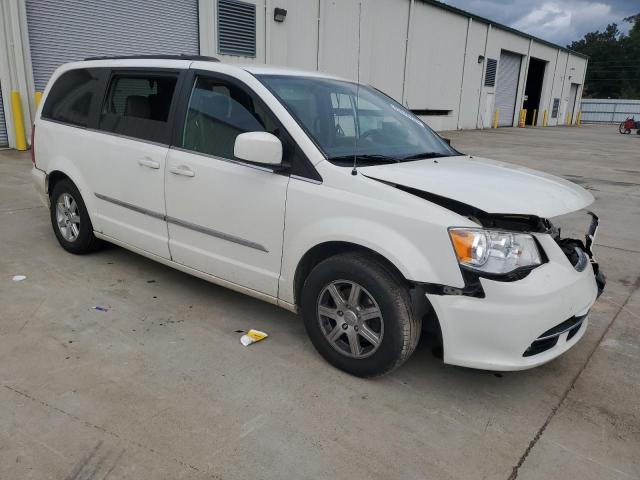 2C4RC1BG6CR337393 - 2012 CHRYSLER TOWN & COU TOURING WHITE photo 4