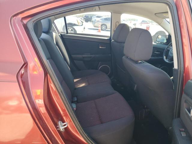 JM1BK323361476225 - 2006 MAZDA 3 S Бордовий фото 10