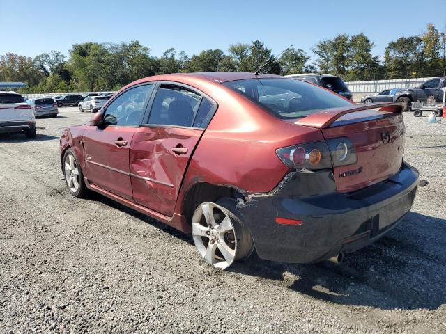 JM1BK323361476225 - 2006 MAZDA 3 S Бордовий фото 2