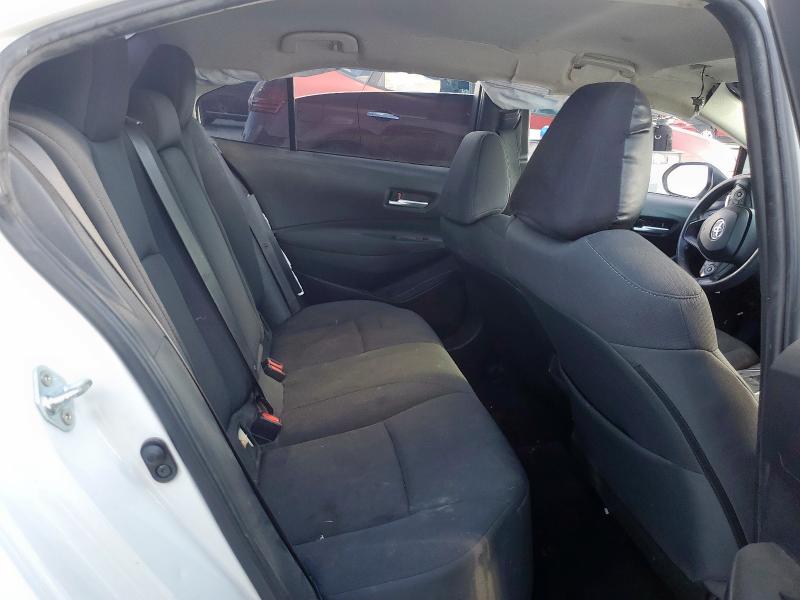5YFEPMAE0MP249011 - 2021 TOYOTA COROLLA LE WHITE photo 10