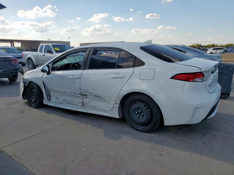 5YFEPMAE0MP249011 - 2021 TOYOTA COROLLA LE WHITE photo 2