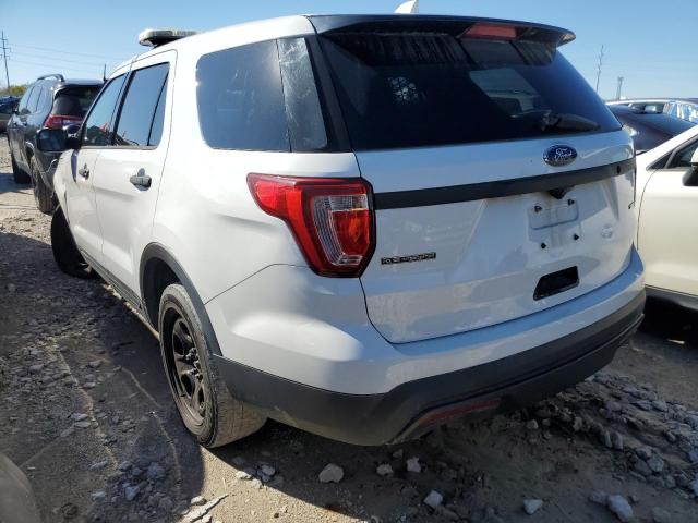 1FM5K8AR5HGD06539 - 2017 FORD EXPLORER POLICE INTERCEPTOR თეთრი ფოტო 2