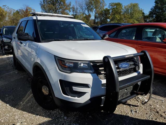 1FM5K8AR5HGD06539 - 2017 FORD EXPLORER POLICE INTERCEPTOR თეთრი ფოტო 4