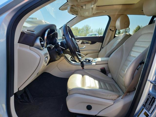 WDC0G4KB8HF151446 - 2017 MERCEDES-BENZ GLC 300 4MATIC SILVER photo 7