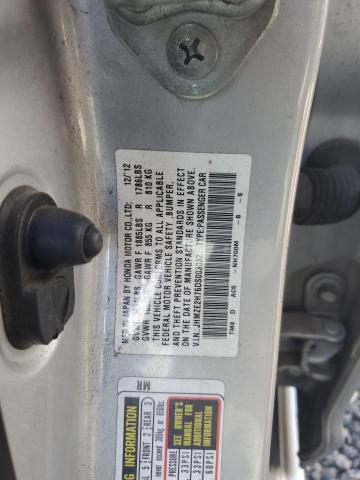 JHMZE2H76DS003032 - 2013 HONDA INSIGHT EX SILVER photo 12