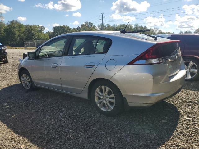 JHMZE2H76DS003032 - 2013 HONDA INSIGHT EX SILVER photo 2