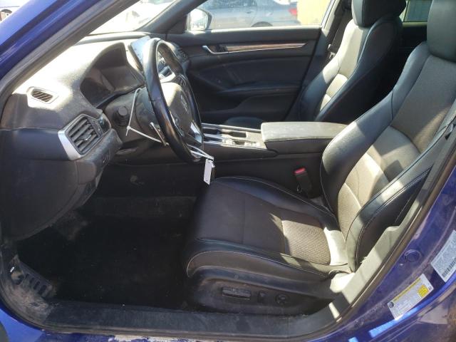 1HGCV1F33JA214239 - 2018 HONDA ACCORD SPORT BLUE photo 7