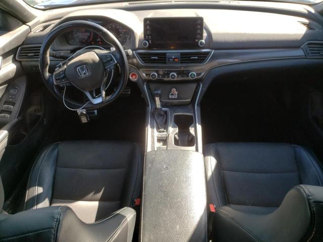 1HGCV1F33JA214239 - 2018 HONDA ACCORD SPORT BLUE photo 8