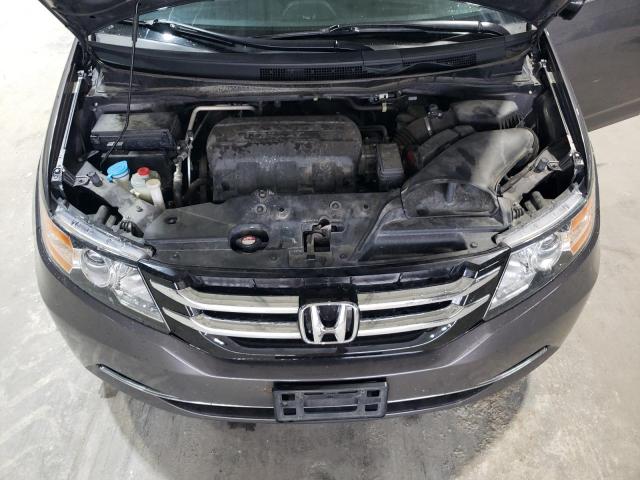5FNRL5H63FB005448 - 2015 HONDA ODYSSEY EXL GRAY photo 12