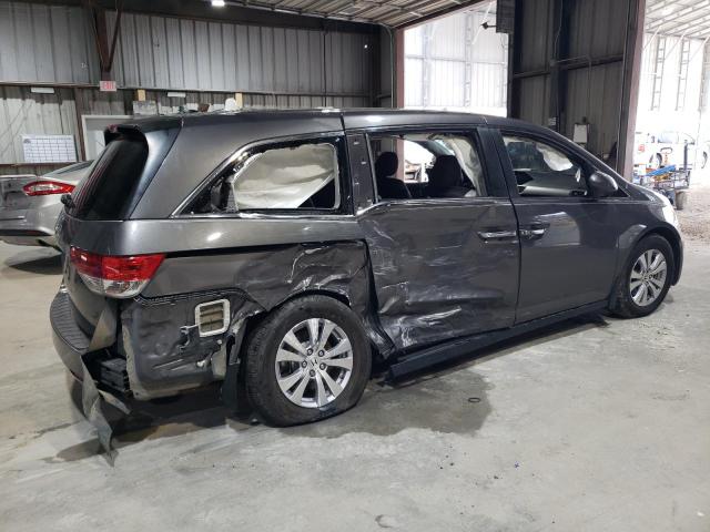 5FNRL5H63FB005448 - 2015 HONDA ODYSSEY EXL GRAY photo 3