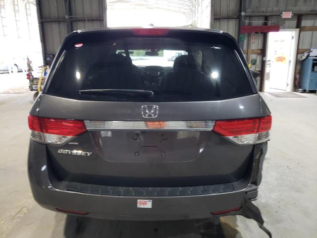 5FNRL5H63FB005448 - 2015 HONDA ODYSSEY EXL GRAY photo 6
