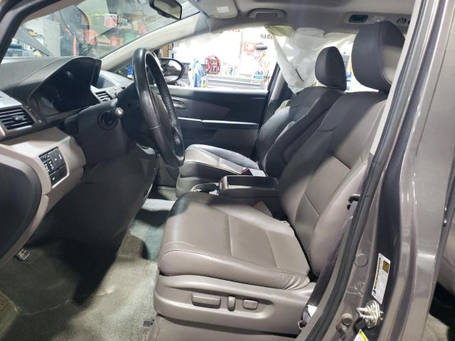 5FNRL5H63FB005448 - 2015 HONDA ODYSSEY EXL GRAY photo 7