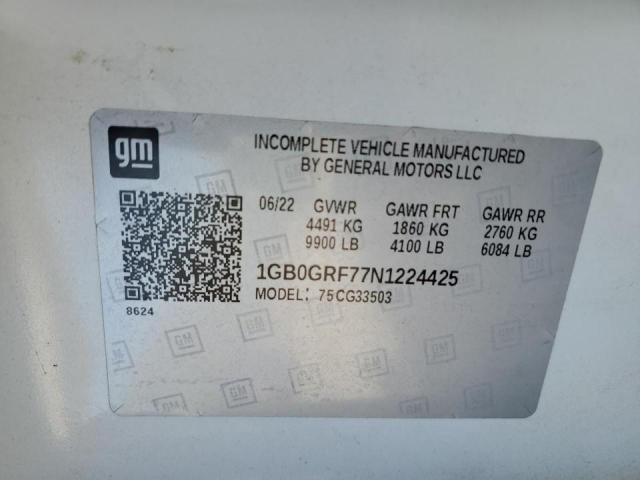 1GB0GRF77N1224425 - 2022 CHEVROLET EXPRESS G3 白色 照片 13