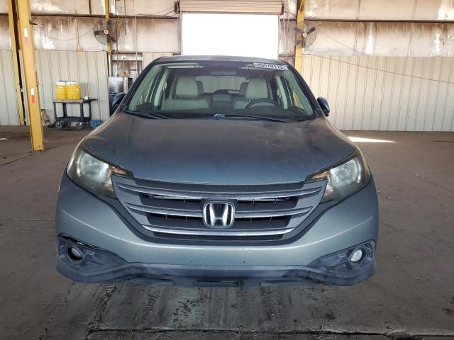 JHLRM3H53CC005602 - 2012 HONDA CR-V EX GREEN photo 5